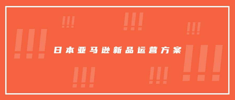 日本亞馬遜新品運(yùn)營方案